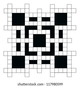 empty crossword puzzle