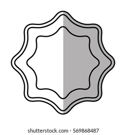 empty decorative banner shadow vector illustration eps 10