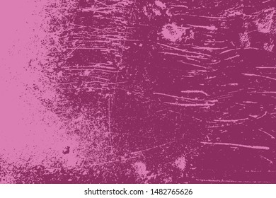 Empty Design Template. Distress Dirty Violet Texture. Grunge Color Lilac Background. EPS10 vector