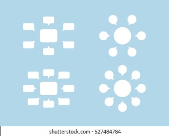 Empty diagram design.