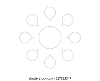 Empty diagram design.