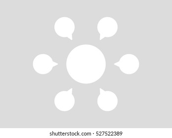 Empty diagram design.