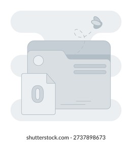 Empty File Empty States Illustration