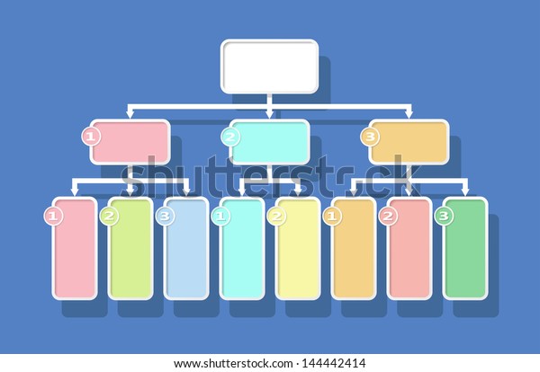 Flowchart Design Empty Empty Flow Chart Shown Image: เวกเตอร์สต็อก (ปลอดค่าลิขสิทธิ์ ...
