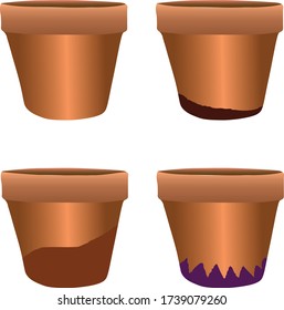 Grano de flores vacías para jardinería