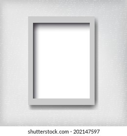 Empty frame on the wall