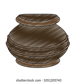 Empty garden jar