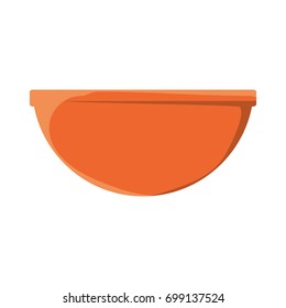 Empty gardening pot