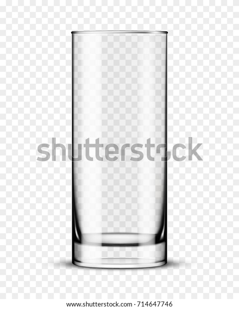 empty glass cup isolated\
vector