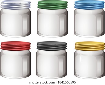 Leeres Glas auf weißem Hintergrund, Vektorgrafik