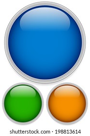 Empty glossy spheres