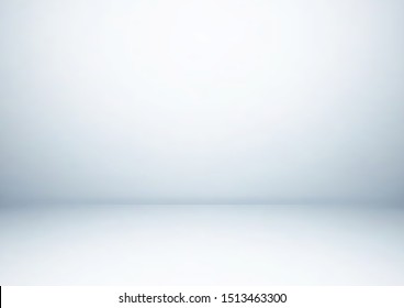 Empty gray color studio room background