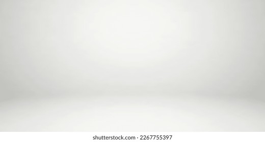 Fondo vacío de la sala de estudio en color gris, que se puede utilizar para mostrar el fondo y el producto. Cartel para el producto publicitario
