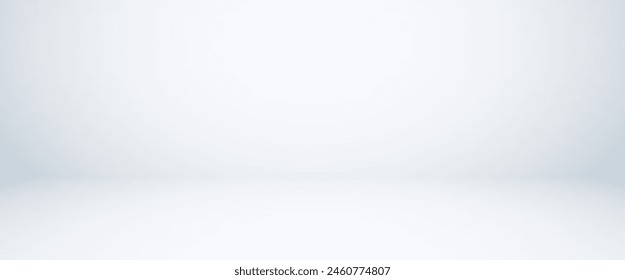 Empty gray color studio room background, can use for background and product display. Banner for advertise product