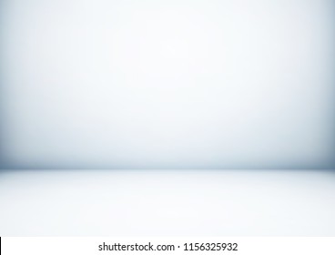 Empty gray studio room, used as background for display your products