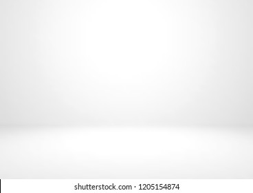 Empty gray studio room, used as background for display your products