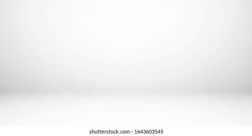 Empty gray studio room vector background. Can be used for for display or montage your products