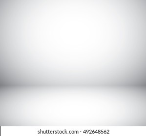 Empty Grey Studio Background - Vector 