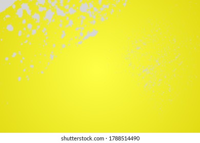 Empty grunge yellow color background. Distressed Orange Color Patina Texture with peeled paint and scratches. EPS10 vector