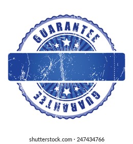 Empty  Guarantee Stamp. 