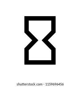 Empty, hourglass icon. Element of web icon for mobile concept and web apps. Thin line Empty, hourglass icon can be used for web and mobile