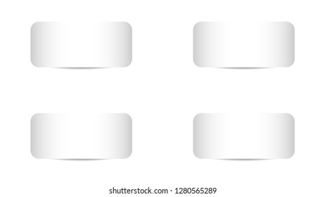 Empty infographic blank template vector design