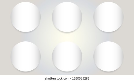 Empty infographic blank template vector design