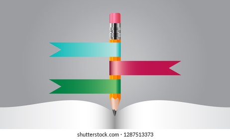 Empty infographics template vector design