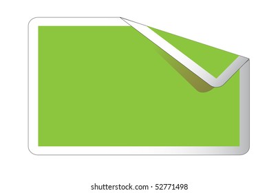 Empty Label Stock Vector (Royalty Free) 52771498 | Shutterstock