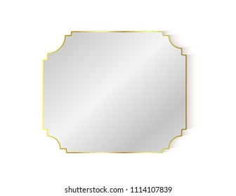 Empty label sticker