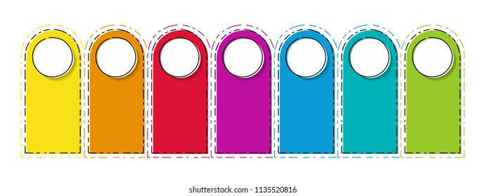 Empty layout of business infographic. Vector.