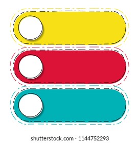 Empty layout of business infographic. Vector.