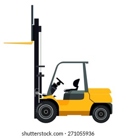 Empty loader on a white background