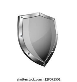 Empty metal shield
