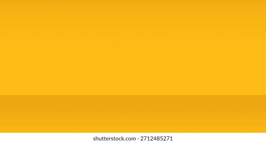Empty modern yellow color texture pattern cement wall studio background. Used for presentation summer holiday products for sale online abstract modern art