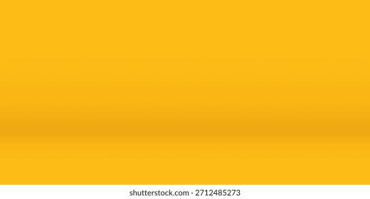 Fondo de estudio de pared de cemento de patrón de textura de color amarillo moderno vacío. Utilizado para la presentación de productos de vacaciones de verano para la venta en línea abstracto moderno