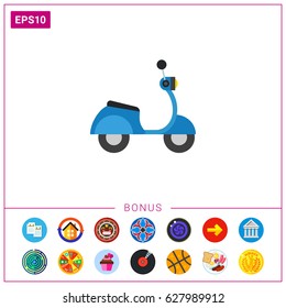 Empty Motorbike Icon