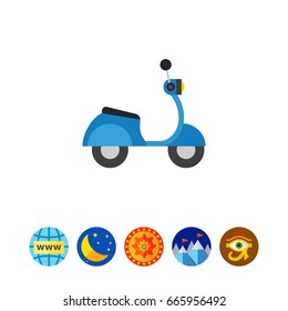 Empty Motorbike Icon