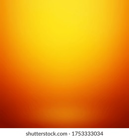 Empty orange studio room, used as background for display your products
