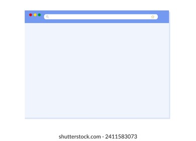 Empty page of the site. Search.vector Graphics