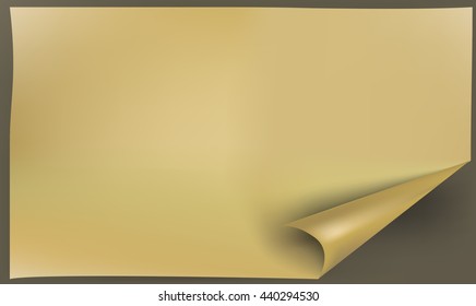 Empty paper sheet