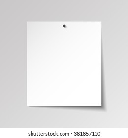 Pin_paper_wall Images, Stock Photos & Vectors | Shutterstock