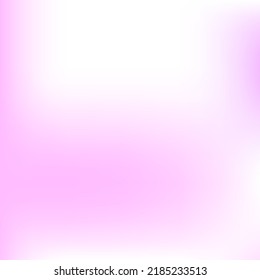 Empty Pastel Barbie Vector Watercolor Blurry Background. White Vibrant Liquid Digital Bright Gradient Backdrop. Trendy Fashion Color Minimal Smooth Surface. Pink Light Soft Smooth Gradient Mesh.