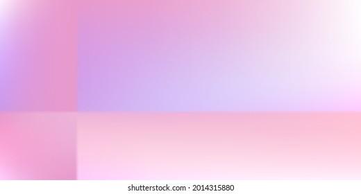 Fondo Desenfocado Vacío Pastel Blank. Ilustración de las pantallas de malla violeta de gradiente púrpura de Barbie de Barbie violeta. Suave Y Luminoso Fondo De Superficie Suave Y Vivo. Superficie de color suave de color blanco neón claro.