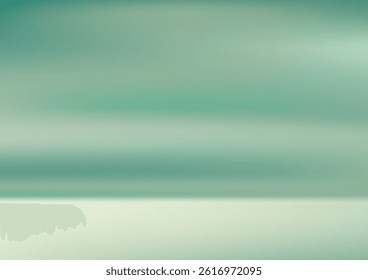 Empty pastel blue studio background. Empty room with light effect. Space for selling products on the website. Vector illustration.