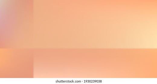 Empty Pastel Smooth Geometric Surface Backdrop. Yellow Soft Blank Original Background. Sunrise Modern Purple Watercolor Colorful Blurred Texture. Pink Sunset Orange Gradient Mesh Screens Illustration.