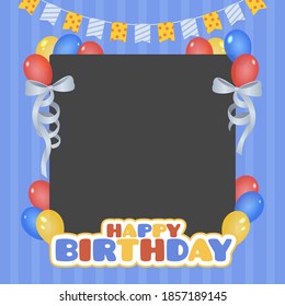 5,787 Kids birthday photo frames Images, Stock Photos & Vectors ...