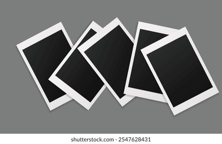 empty photo frame, empty photo paper