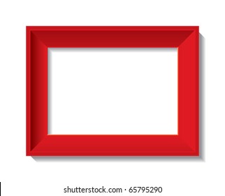 empty photo frame - vector