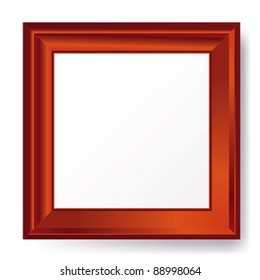 empty photo frame - vector